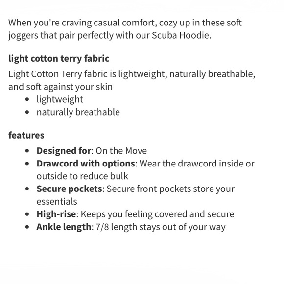 Lululemon Scuba High-Rise Jogger 7/8 Length Mulled Wine - Picture 4 of 10